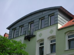 Stehfalzverkleidung Dachgaube Hannover im Triftfelde